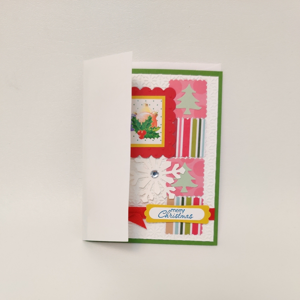 Handmade Merry Christmas Holiday Greeting Cards